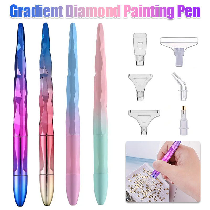 Art Craft Accessories - 6 Kalem Uçlu Gradyanlı Elmas Boyama