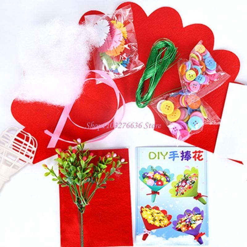 Art And Craft For Mother'S Day - R6FD Yaratıcı İşçilik Çiçek Yapımı Kitleri