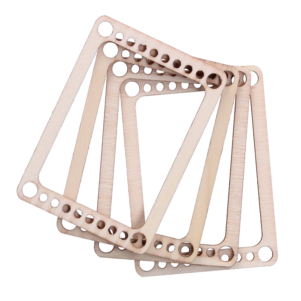 Loom Weaving Frame - 4 adet Pratik Ahşap Dokuma Tezgahı