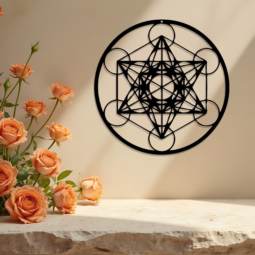 Art Crafting - CIFBUY Metal Duvar Sanatı Davut Yıldızı