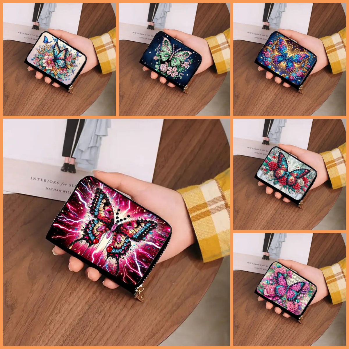 Art Craft Butterfly - 1 adet DIY Elmas Boyama Seti,