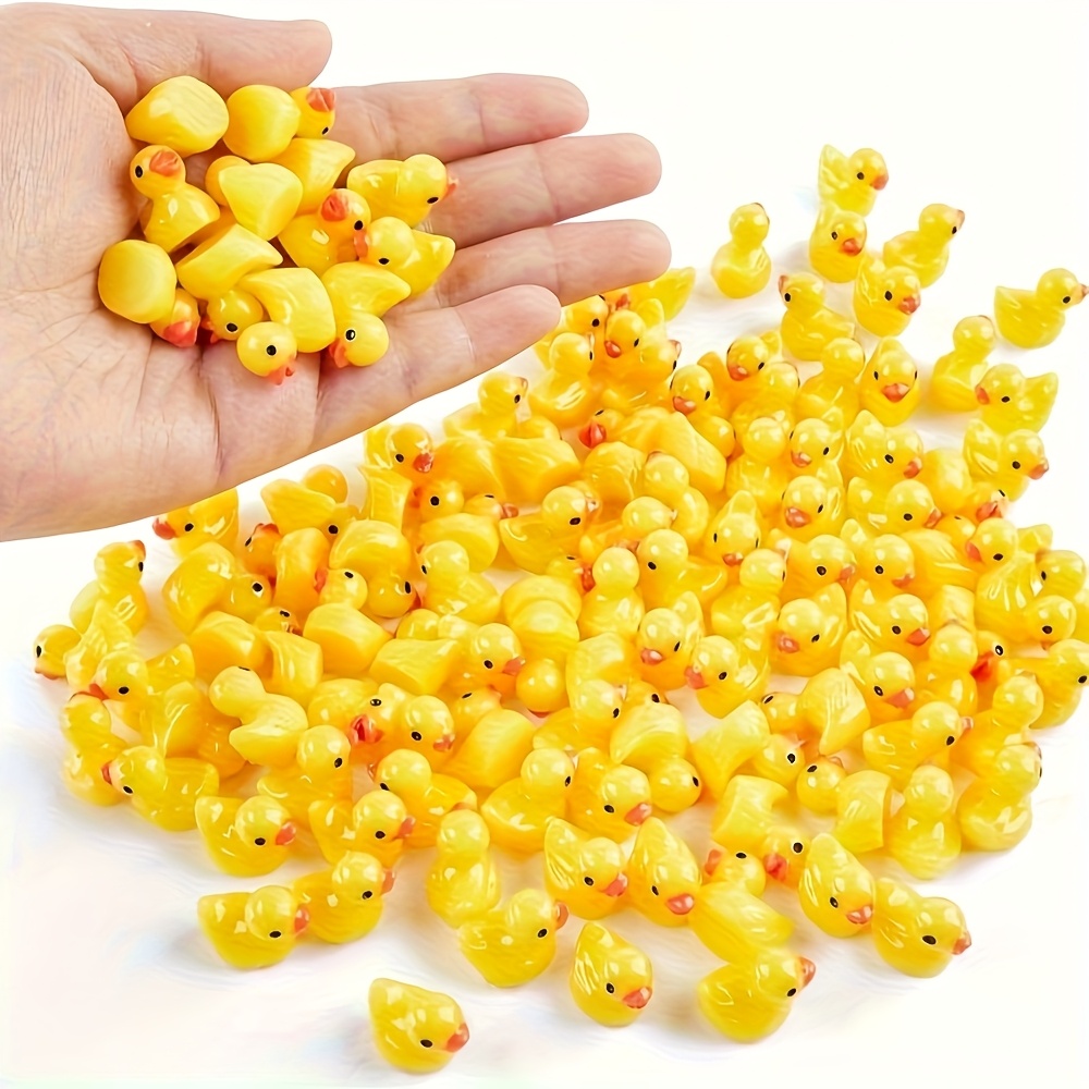 Art Craft Duck - 100 Adet Sarı Mini Ördek Toplu