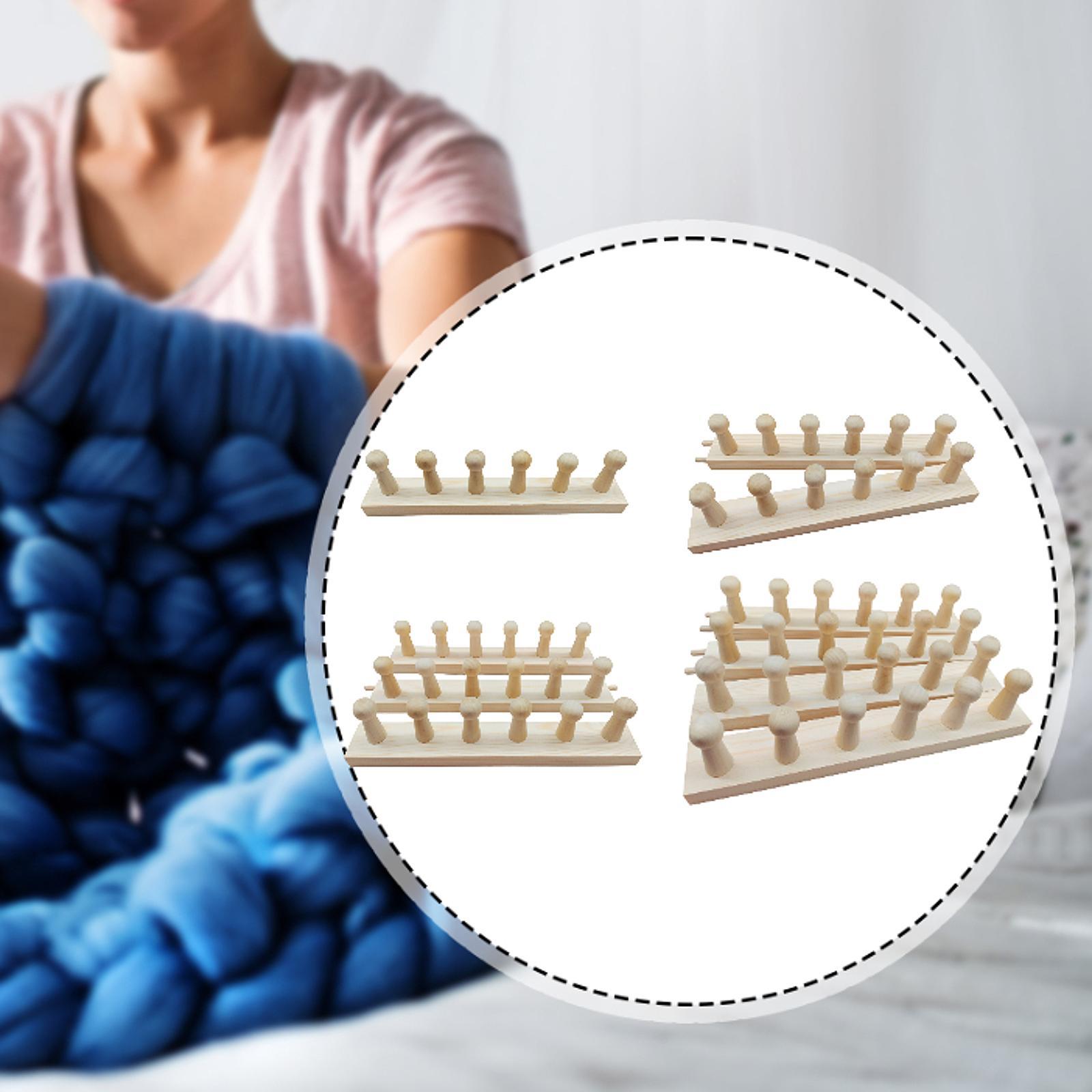 Loom Weaving Frame - Kalın İplikli Battaniye, DIY El Örgüsü