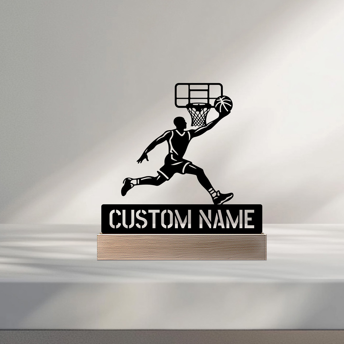 Art Crafting - 1 adet Basit Basketbol Uzmanı Özelleştirilmiş