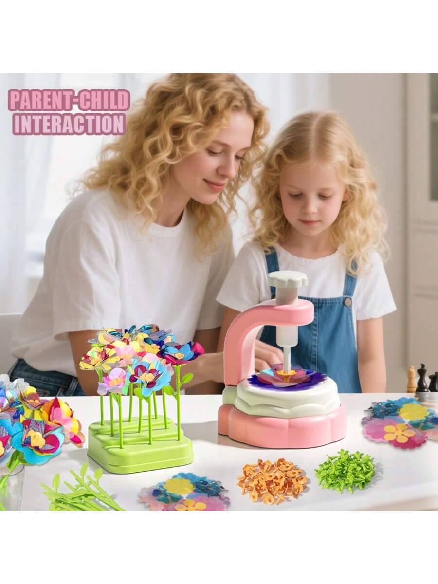 Art Craft 5 Year Old - Çocuklar için Pres Makineli Çiçek Yapımı