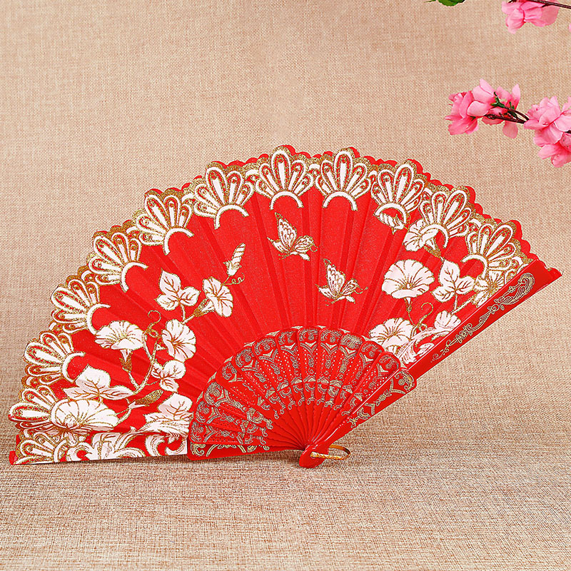 Art Craft And Cloth - Çin tarzı Retro yelpaze düğün Fan