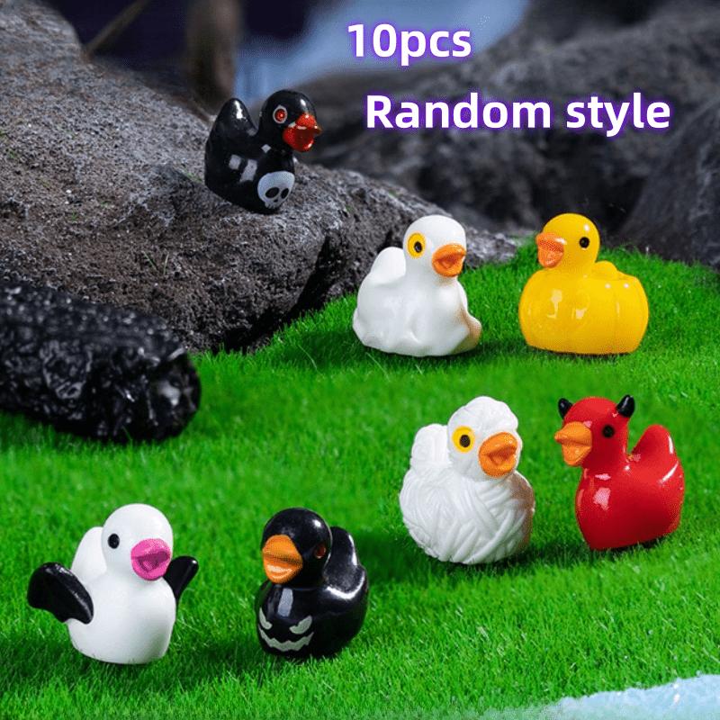 Art Craft Duck - 10 Adet Minyatür Ördek Heykeli -