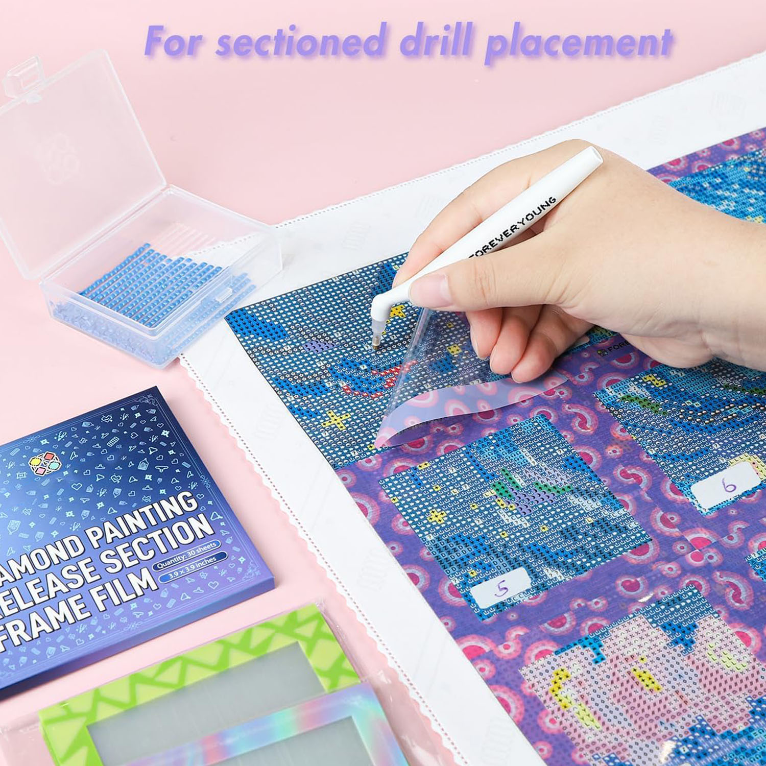 30 adet elmas boyama araçları  - Art Craft Accessories incelemesi ve fiyatı
