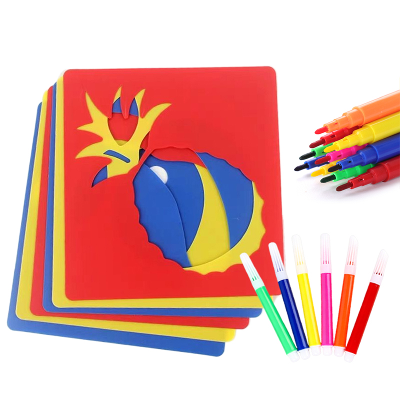 10/20 adet Boyama Şablonu Çizi - Art Craft Materials incelemesi ve fiyatı