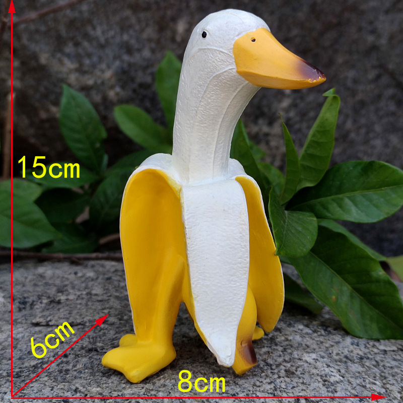 Muz Ördek Yaratıcı Bahçe Dekor - Art Craft Duck incelemesi ve fiyatı