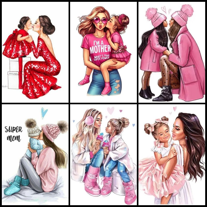 Anne kızı sanat hobi 5D DIY el - Art And Craft For Mother'S Day incelemesi ve fiyatı