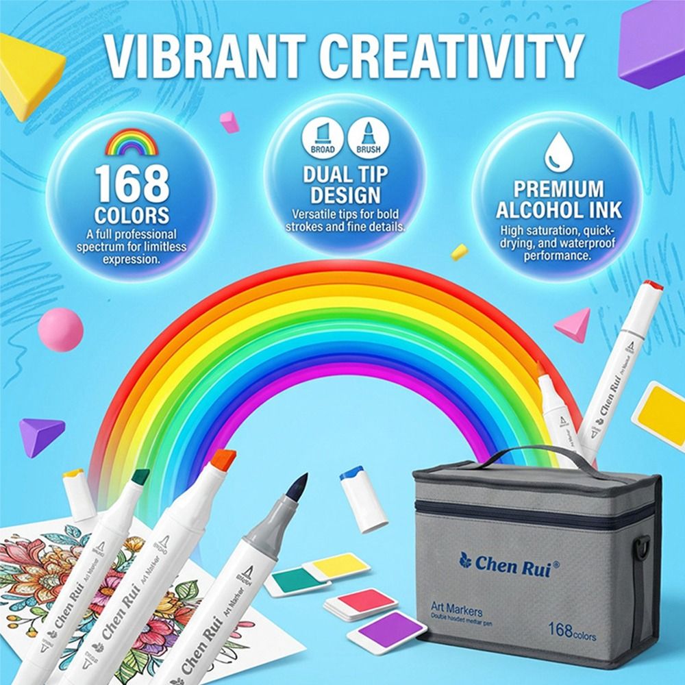 48/60 Adet Taşınabilir Alkol B - Alcohol Ink Set incelemesi ve fiyatı