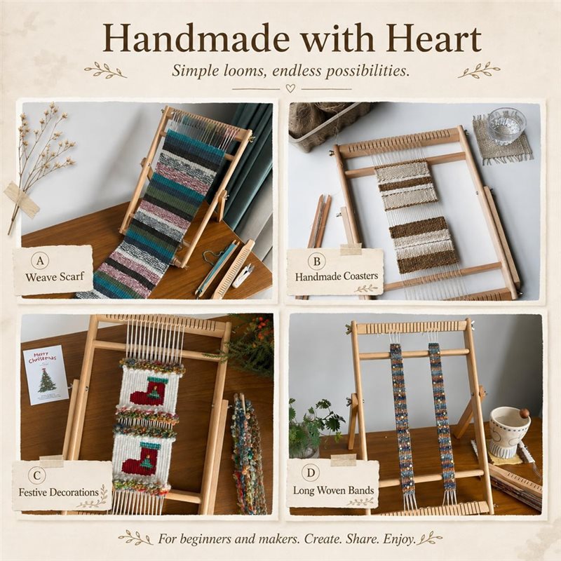 Yetişkinler İçin Çok Amaçlı Do - Loom Weaving Frame incelemesi ve fiyatı