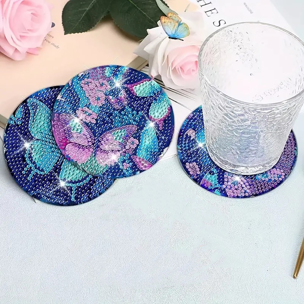 8'li Elmas Sanatı Boyama Altlı - Art Craft Butterfly incelemesi ve fiyatı