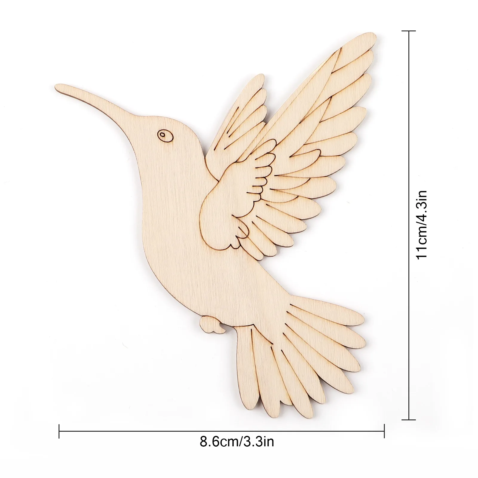 10 adet Bitmemiş Ahşap Hayvan  - Art Crafting incelemesi ve fiyatı