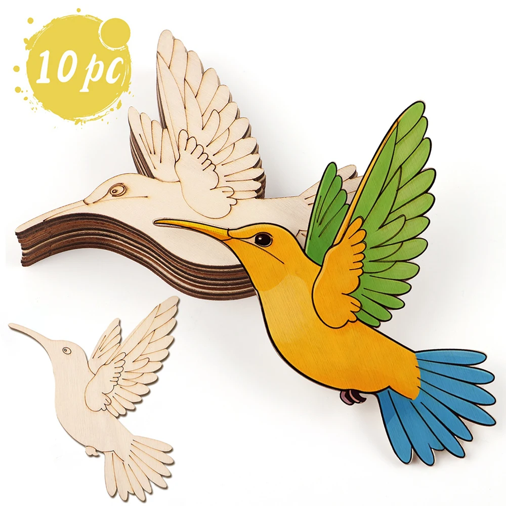 10 adet Bitmemiş Ahşap Hayvan  - Art Crafting incelemesi ve fiyatı