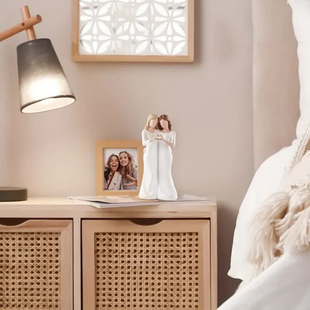 El Boyaması Anne ve Kız Heykel - Art And Craft For Mother'S Day incelemesi ve fiyatı
