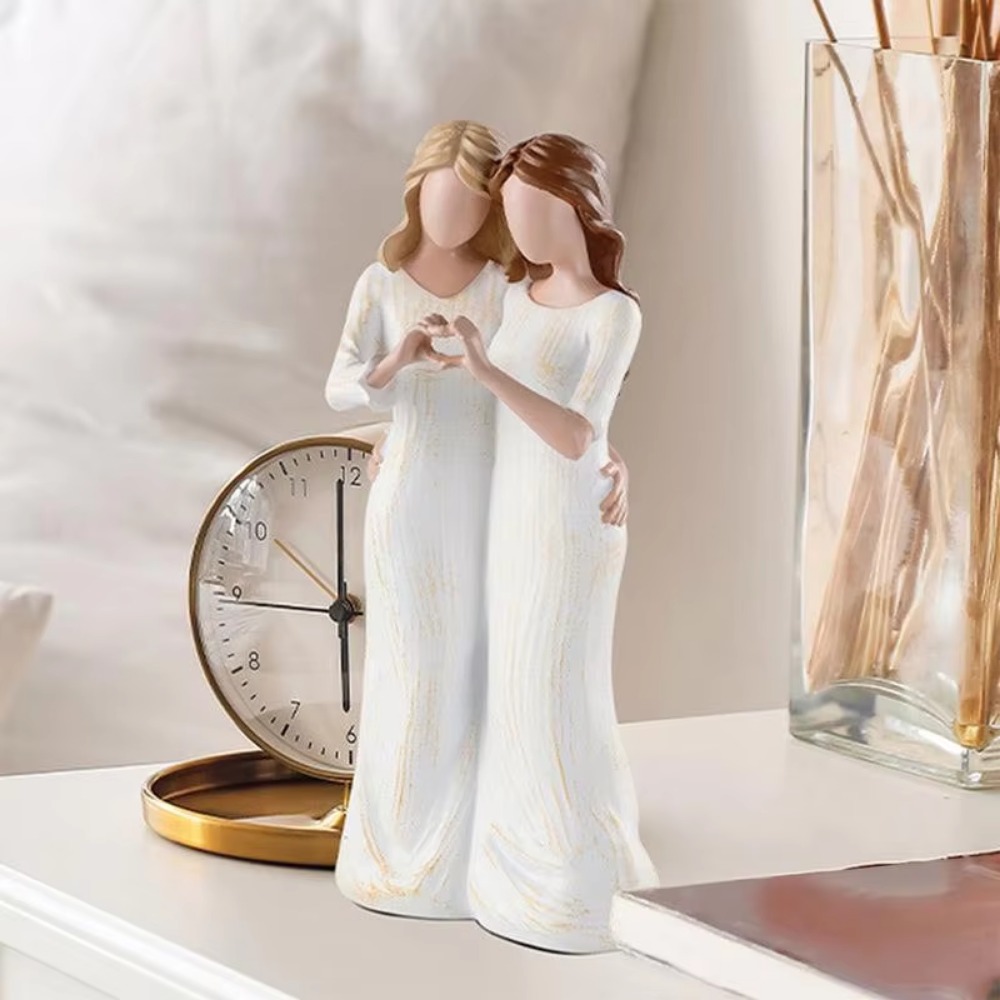 El Boyaması Anne ve Kız Heykel - Art And Craft For Mother'S Day incelemesi ve fiyatı