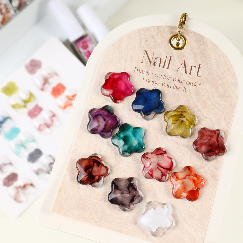 12 Renkli Çiçek Açan Oje Hava  - Alcohol Ink Set incelemesi ve fiyatı