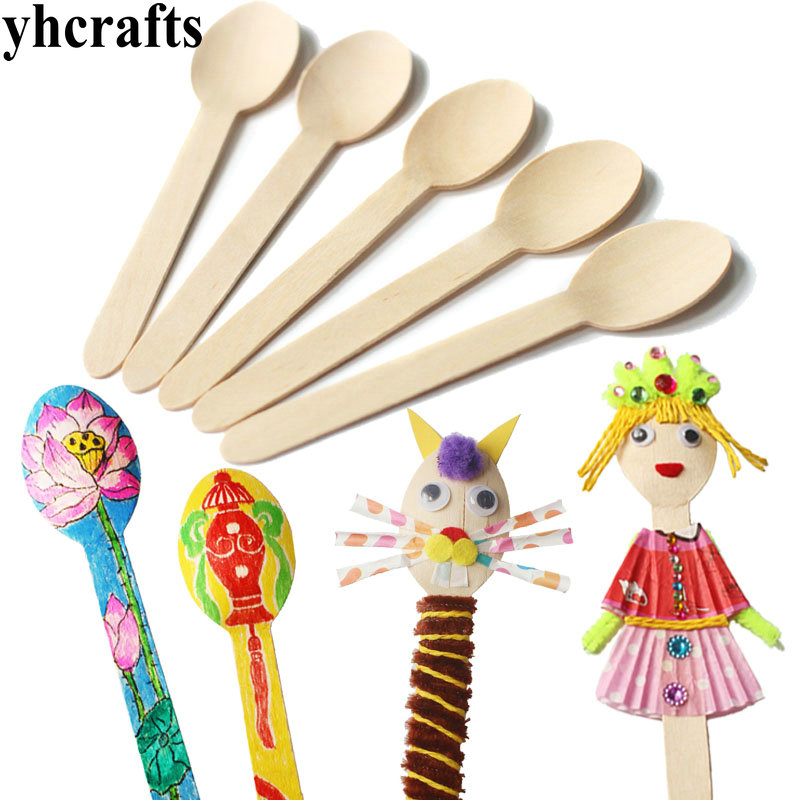 20 adet/grup. Tahta kaşık sana - Art Craft Education incelemesi ve fiyatı