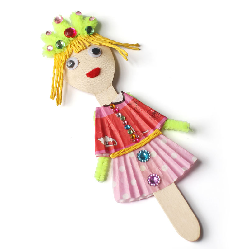 20 adet/grup. Tahta kaşık sana - Art Craft Education incelemesi ve fiyatı