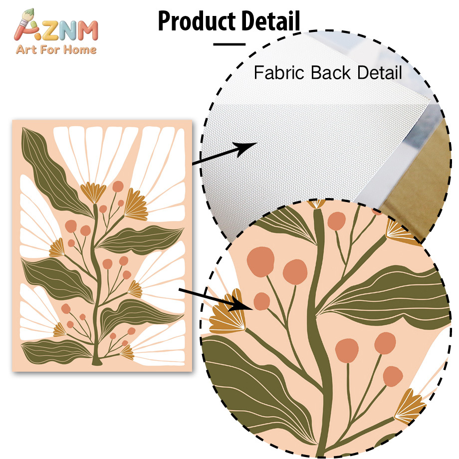 AZNM Boho Çiçekli Kanvas Duvar - Art Craft Butterfly incelemesi ve fiyatı