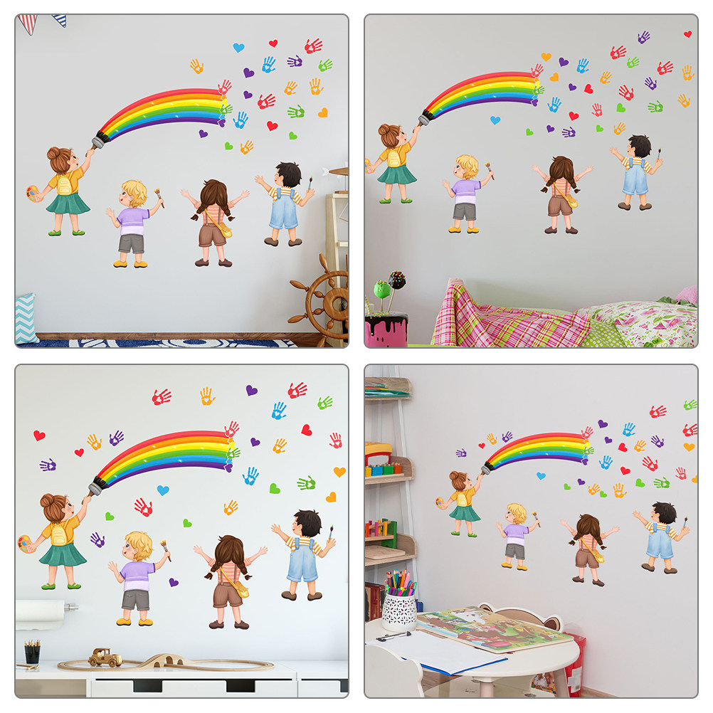 Kendin Yap Gökkuşağı Duvar Dek - Art And Craft For Nursery incelemesi ve fiyatı