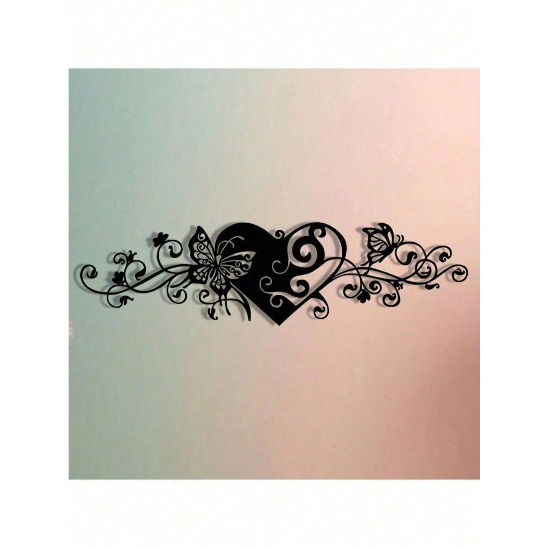 Minimalist 2D Metal Duvar Sana - Art Craft Butterfly incelemesi ve fiyatı