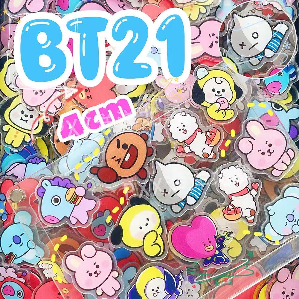 100 adet BT21 BTS Tek Katmanlı - Art Craft Accessories incelemesi ve fiyatı