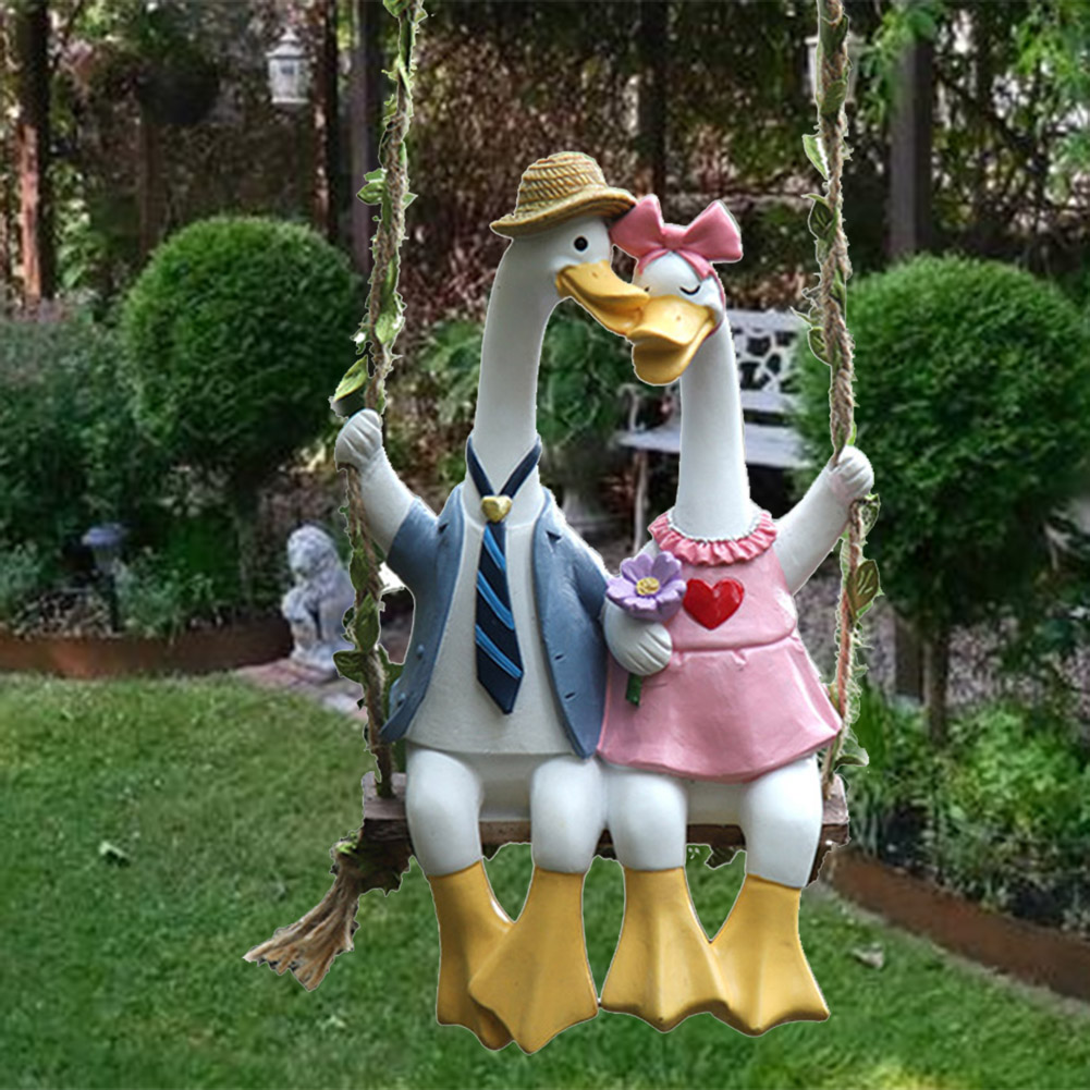 Çift Ördek Salıncak Heykeli Çi - Art Craft Duck incelemesi ve fiyatı