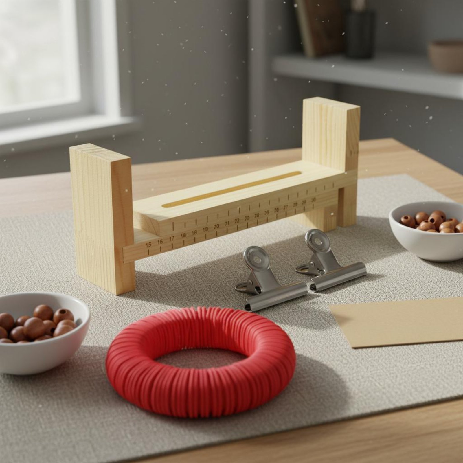Ahşap Bileklik Yapma Aparatı D - Loom Weaving Frame incelemesi ve fiyatı