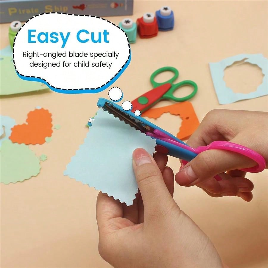 Çocuk Güvenlikli Makas Seti 6  - Art Craft 5 Year Old incelemesi ve fiyatı