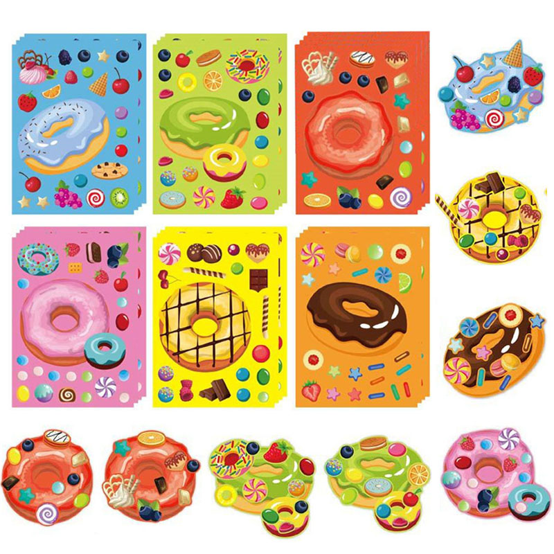 Çocuklar İçin Donut Yüz Çıkart - Art Craft 5 Year Old incelemesi ve fiyatı