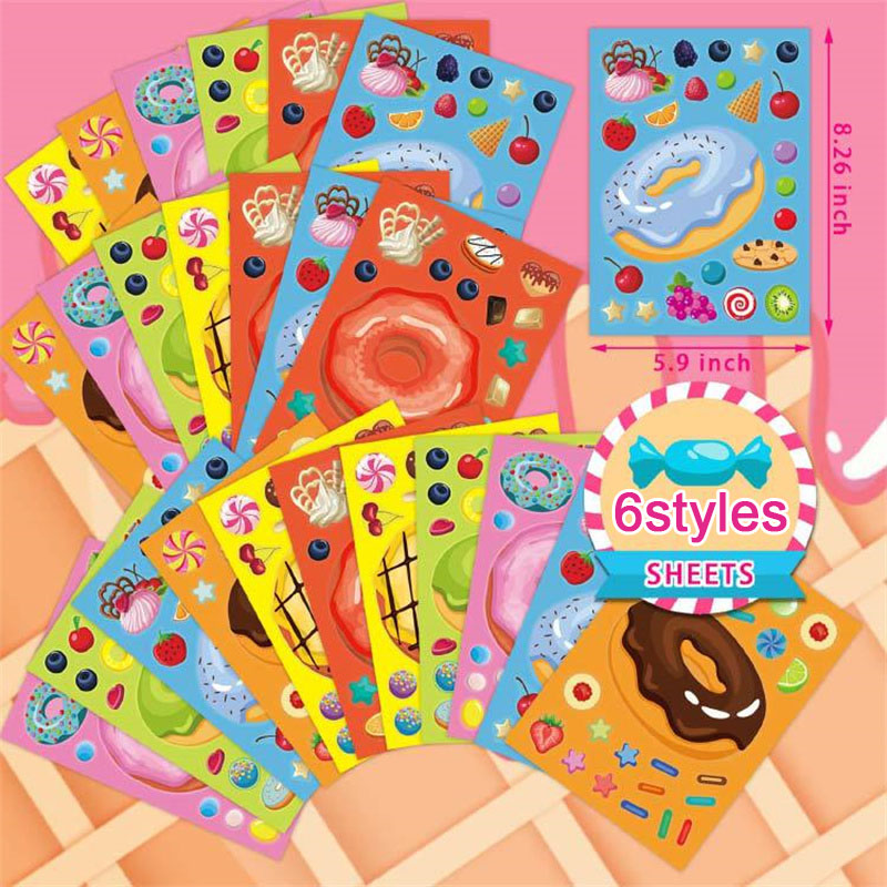 Çocuklar İçin Donut Yüz Çıkart - Art Craft 5 Year Old incelemesi ve fiyatı