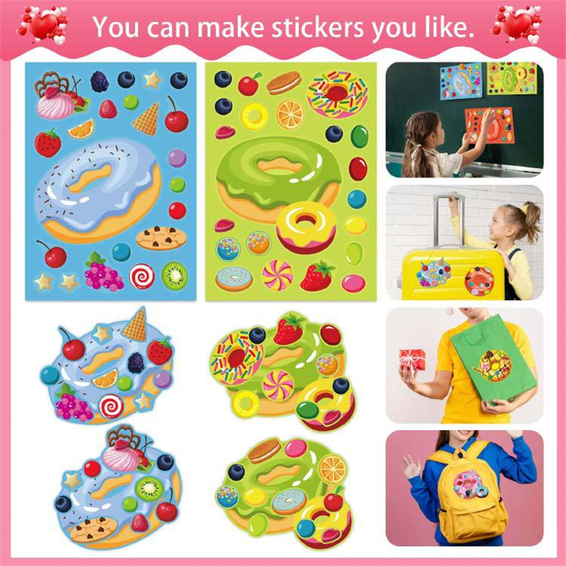 Çocuklar İçin Donut Yüz Çıkart - Art Craft 5 Year Old incelemesi ve fiyatı